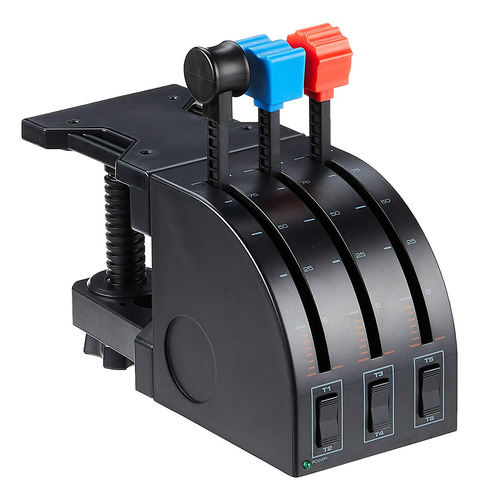 Logitech G Saitek Pro Cuadrante De Acelerador De Vuelo, 1pcs