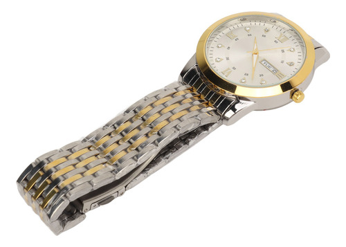 Reloj De Cuarzo Para Hombre Para Hombre, Día Y Fecha, Imperm
