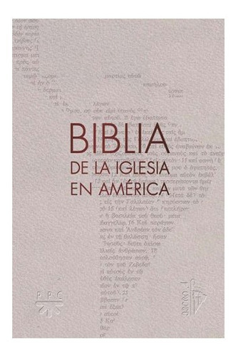 Biblia De La Iglesia En América Semiflexible Con Uñeros