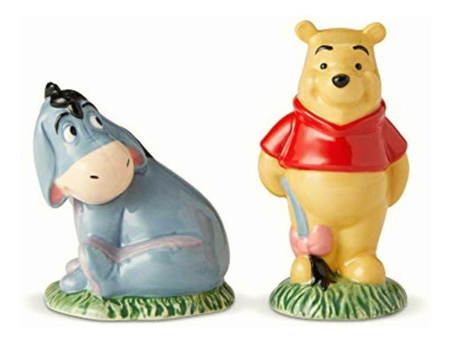 Enesco Disney Ceramics Winnie The Pooh Y Eeyore Salero Y