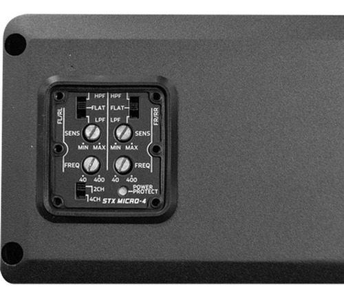 Mini Amplificador Marino 4 Canales Wet Sounds Stx Micro-4 Cl