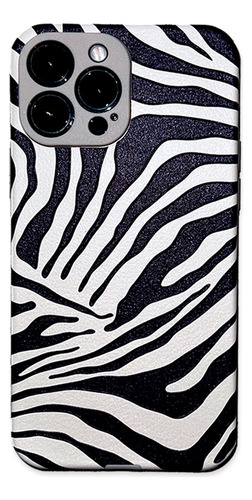 Case Funda Zebra Blanco Y Negro Para iPhone