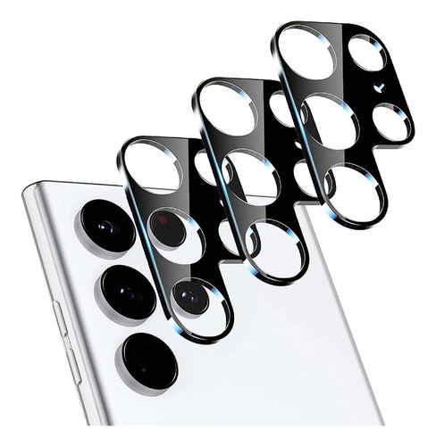 Vidrio Templado Para Camara - Compatible Samsung S22 Ultra