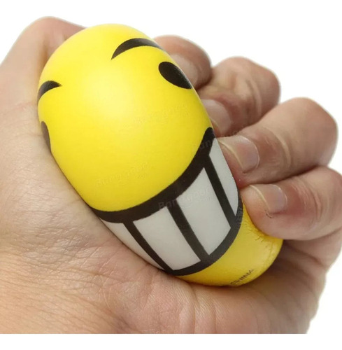 - Pacote De Bolas Anti-stress Emoji X12 Emoticon Surpresa