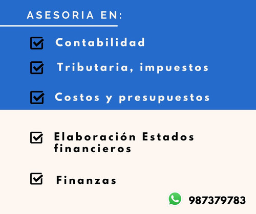 Clases Particulares De Contabilidad / Profesor