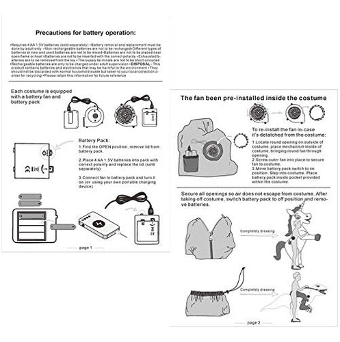 Goosh Disfraz Inflable Para Niños Disfraces De Halloween Niñ