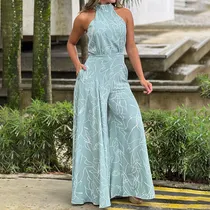 Comprar Palazzos Gorditas Jumper Dama Mujer Enterizos Elegantes
