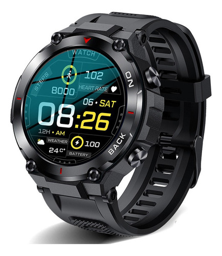 Reloj Inteligente Para Hombre Gps 5atm Impermeable