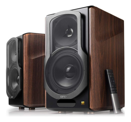 Bocina Bluetooth Bookshelf 2.0 Con Alimentacion Edifier S...