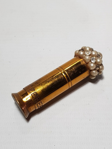 Imagen 5 de 5 de Antiguo Lápiz Labial Art Deco Perlas E Arden 1930 Mag 58504