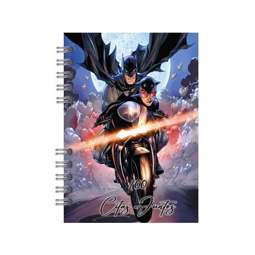 Agenda Libro 100 Citas Batman - Gatubela + Lápiz De Regalo