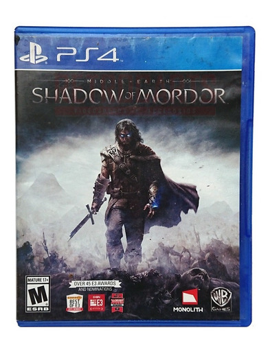 Lord Of The Rings: Shadow Of Mordor Ps4