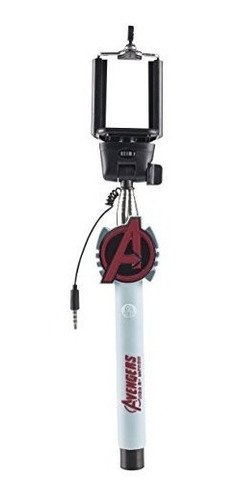 Marvel Avengers Selfie Stick With Aux In Wired Shutter