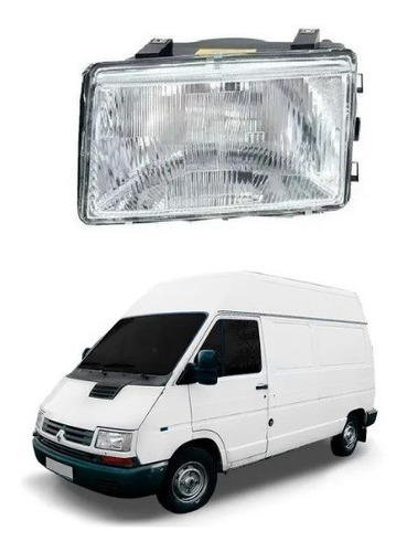 Optica Renault Trafic 93 94 95 96 97 98 99 2000 Casco Negro