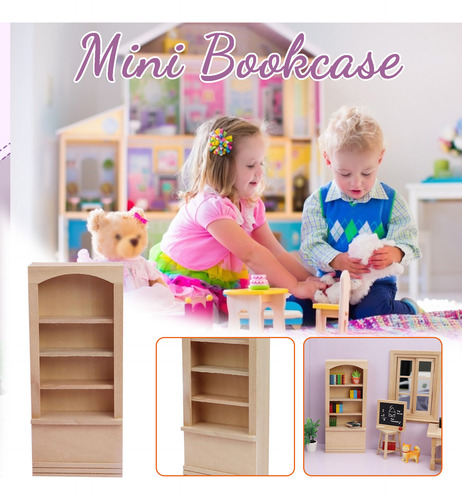 3d Doll House, Sala De Estudio, Decoración Y Accesorios Para