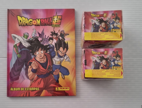Álbum Dragon Ball Super 2 - Tapa Dura Y 100 Sobres - Panini