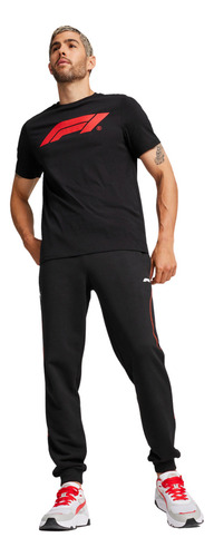 Playera Puma Ess F1 Oficial Hombre 75% Algodón 25% Poliéster