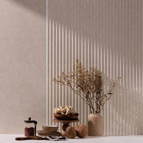 Revestimento Portobello Stone Off White 45x120cm Cx 1,61m² Bege