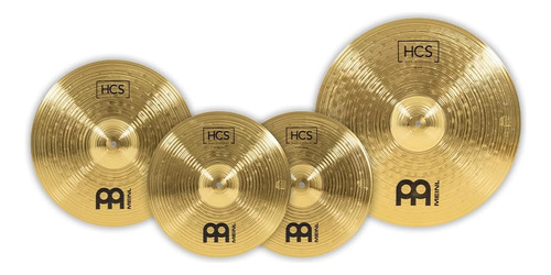 Meinl Cymbals Hcshcs Cymbal Box Set Pack Con Un Par Hi Hac D