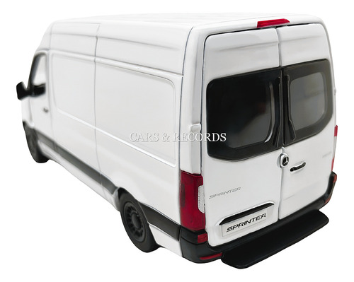 Mercedes Benz Sprinter - Nuevo Sin Caja - Kinsmart 1/48 Blanco