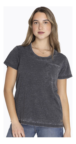 Polera M/c Merrell Tshirt Short Sleeve Gris Mujer