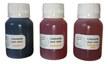 Comprar 3 Colorantes Para Velas De 60cc- El Molde O Frasco De Regalo