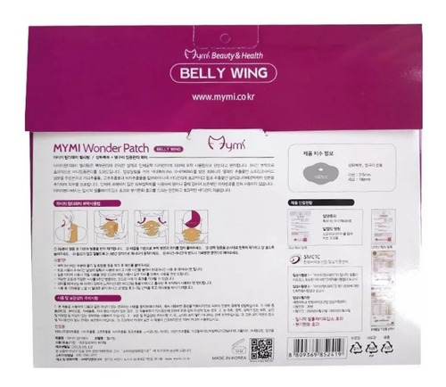 Parches Adelgazantes Reductor X 5 Und Mymi Wonder Slim Patch