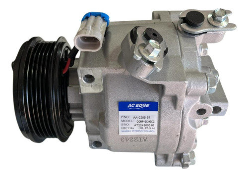 Compressor Sanden Edge Scroll Chevrolet Cobalt Onix Spin 5pk