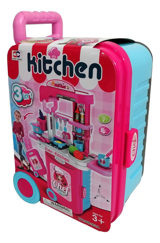 Cocina de juguete Eggy Toys 008-951A/2024 color rosa