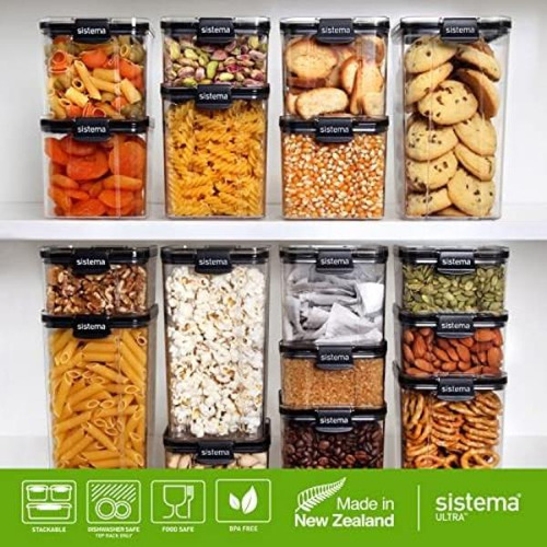 Sistema Contenedores De Almacenamiento De Alimentos Con Tapa