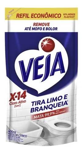 Tira Limo Veja X14 400ml Refil
