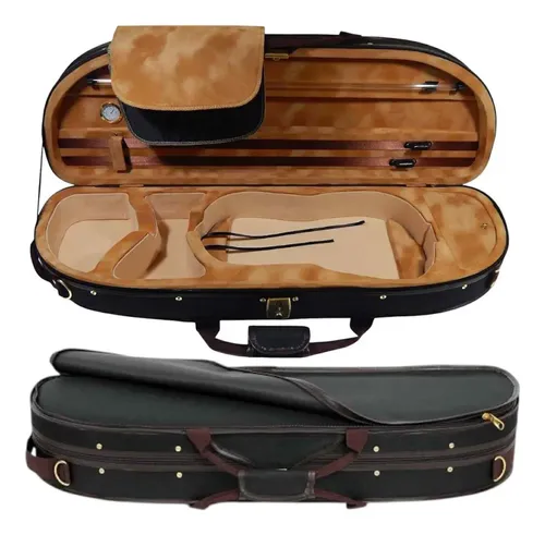 Estojo Case Térmico Meia Lua Luxo 4/4 Violino