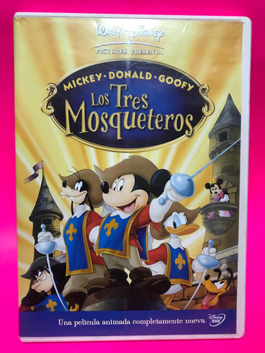 Los Tres Mosqueteros Película Disney Dvd