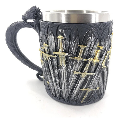 Jarra De Cerveza Medieval Iron Throne Sword Jarra De Acero I