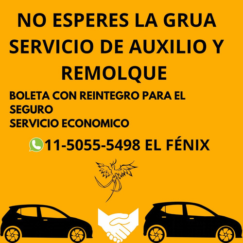 Servicio De Auxilio Remolque 24 Hs No Esperes La Grua Boleta