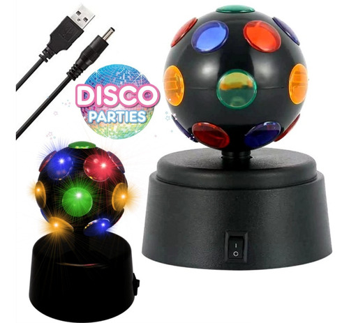 Lampara Mini Bola De Luz Led Para Fiesta Música Disco Dj