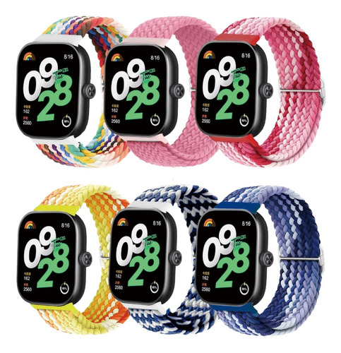 . 6 Correas Para Reloj Inteligente Xiaomi Band 8 Pro Mi