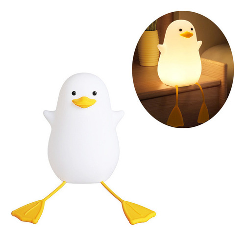 Lámpara De Mesilla De Noche Infantil Touch Cute Duck