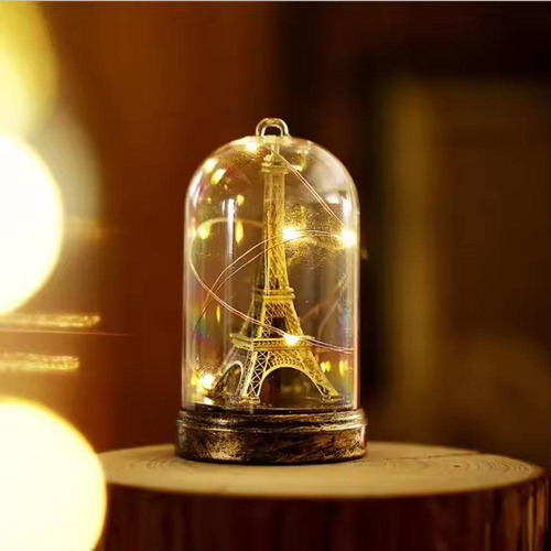 Luminaria Torre Eiffel Abajur Led Paris Miniatura Romantico
