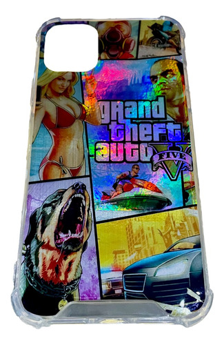 Funda Gta V Incrustada  (todos Los Modelos)