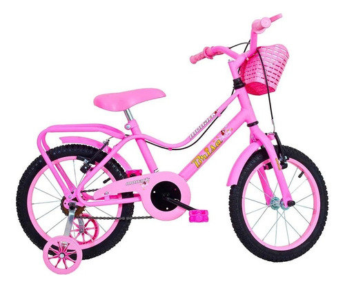 Bicicleta Aro 16 Brisa Monark Rosa