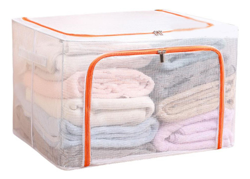 L Caja De Almacenamiento De Ropa Grande Transparente De