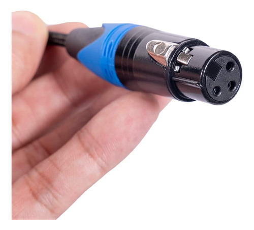 Rexus Usb C Cable De Micrófono Femenino Macho A Xlr 66 Tipo
