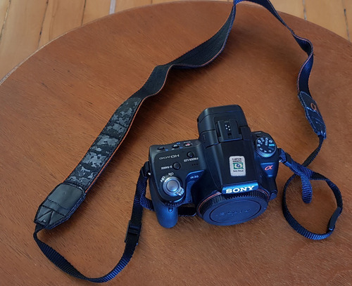 Câmera Sony Alpha A35 Com Defeito Lente Case Carregador