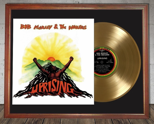 Bob Marley And The Wailers Uprising Tapa Lp Disco Oro