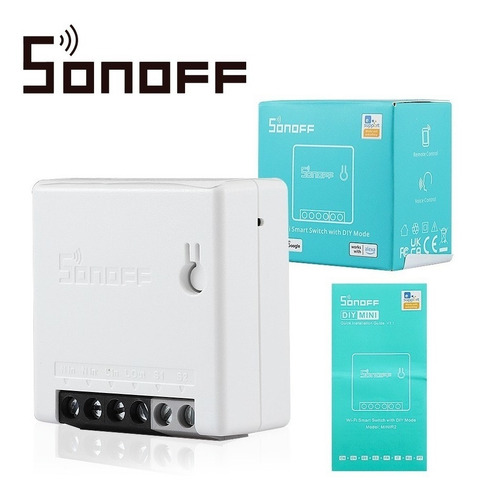 Imagen 2 de 7 de Interruptor Wifi Sonoff Mini R2 Para Llave Externa Ewelink