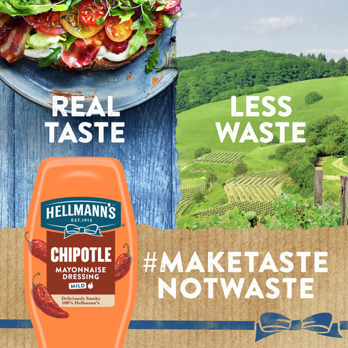 Hellmann's Aderezo De Mayonesa Chipotle Suave Para Tacos, Sa