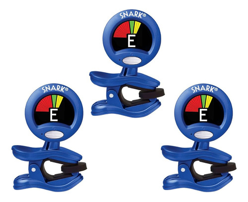 Snark Sn1x Clip En Tuner Enhanced Sn-1 Bundle X 3