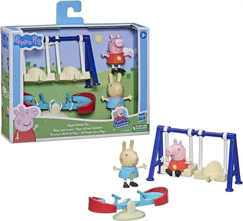 Juguete/set De Peppa Pig Parque Infantil Para Niños Hasbro
