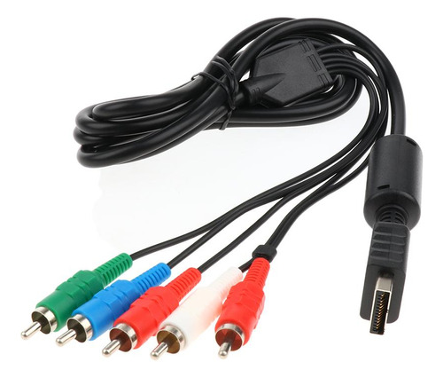 Audio Video Av Composite / Component Rca Cable Para Ps1 Game